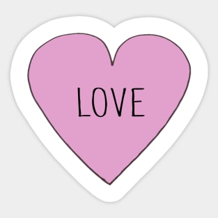 Love Heart Sticker